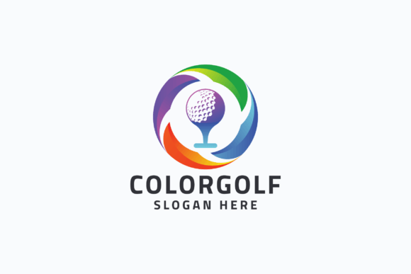 Elevate Your Brand Identity with the Color Golf Logo
