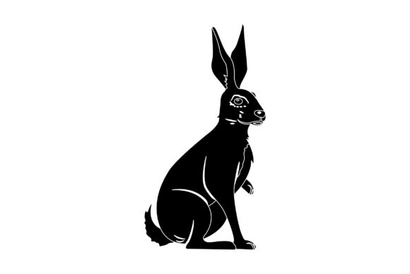 Rabbit Vector Design Solid Color: A Versatile Asset
