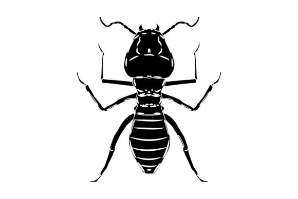 Termite Vector Design Solid Color: Your Versatile Design Asset