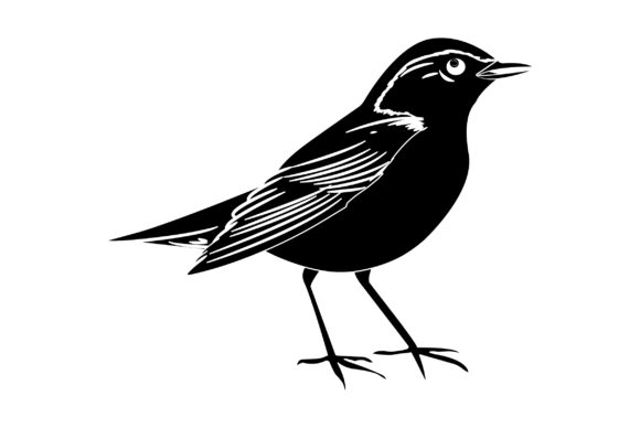 Unleash Creativity with Bird Vector Design Solid Color